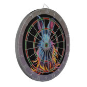 ブルーラバ素晴らしビットが火に ダーツボード (正面左)