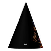 ブルーラバ素晴らしビットが火に パーティーハット (左)