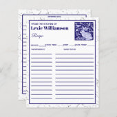 ブルーラビットのキッチンからカスタムDelft Dedham (正面/裏面)