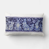 ブルーラビットウッドランドバニーデルフトデダム ランバークッション (正面)