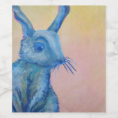 ブルーラビットワインラベル ワインラベル (シングルラベル)