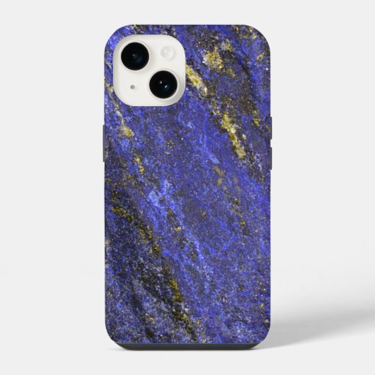 ブルーラピスラズリ iPhoneケース (裏面)
