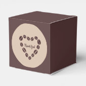 ブルーラブコーヒー豆ハート フェイバーボックス (裏面サイド)