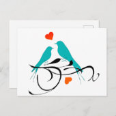 ブルーラブバード ポストカード (正面/裏面)