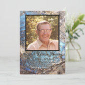 ブルーラブラドーライトストーン引用文と正方形の写真 プログラム (スタンド正面)