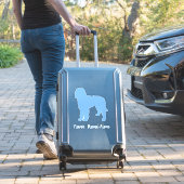 ブルーラブラドールドッグカーデカール、ビニールステッカー シール (スーツケースインサイチュ)