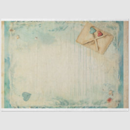 ブルーラブレターヴィンテージエフェメラNo1 薄葉紙