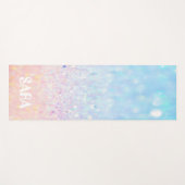 ブルーラプソディ瞑想ヨガマット ヨガマット (正面(横))