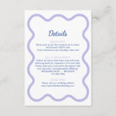 ブルーラベモダンンダーウェーブホタテ詳細 エンクロージャーカード (正面)