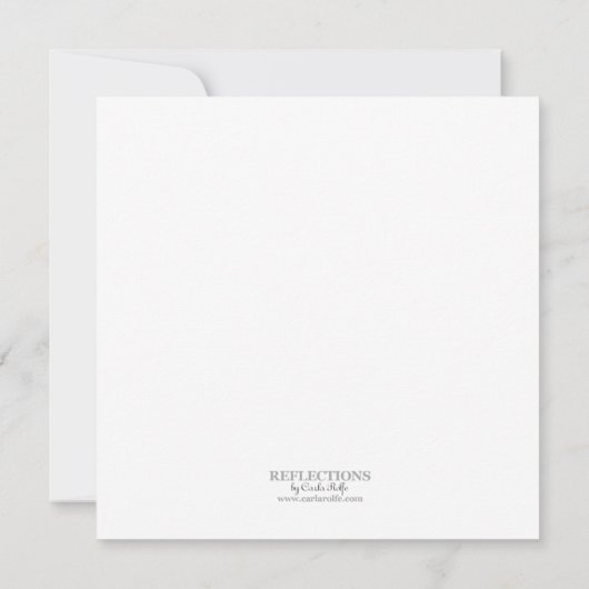 ブルーラベルビニールレコード50th誕生日パーティー 招待状 (裏面)