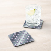 ブルーラベンダー球コースターセット コースター (右側)