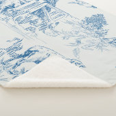 ブルーラムシープトイル シェルパブランケット (3/4)