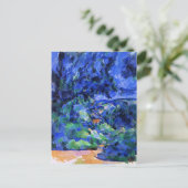 ブルーランドスケープバイポールセザンヌ ポストカード (スタンド正面)