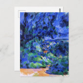 ブルーランドスケープバイポールセザンヌ ポストカード (正面/裏面)