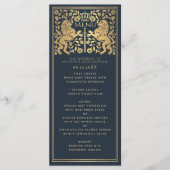 ブルーラ王室のオン中世ソード結婚のフラットメニュー メニュー (正面)