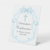 ブルーリエレガントボンボウ確認パーティー 台座サイン (正面)