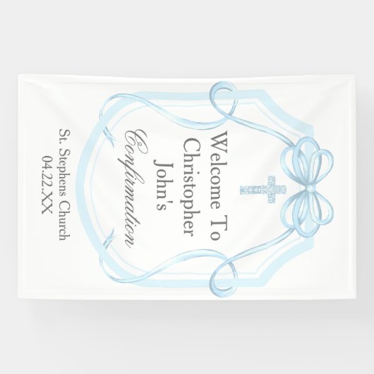 ブルーリエレガントボンボウ確認パーティー 横断幕 (横)