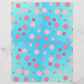 ブルーリサイクルスクラップブック作り紙 (正面)