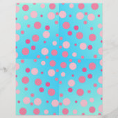 ブルーリサイクルスクラップブック作り紙 (裏面)