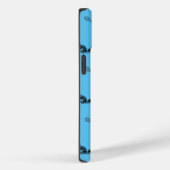 ブルーリスのテニス選手のパターン Case-Mate iPhoneケース (裏面 / 右)