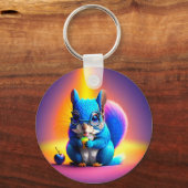 ブルーリス食べルの果実 キーホルダー (正面)