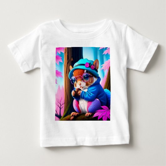 ブルーリス食べルの果実 ベビーTシャツ (正面)
