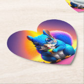 ブルーリス食べレルの果物の79577 ペーパーコースター (アングル)