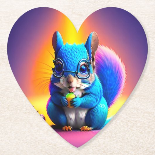 ブルーリス食べレルの果物の79577 ペーパーコースター (正面)