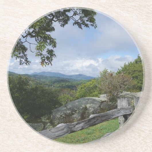 ブルーリッジからのビュー コースター (正面)