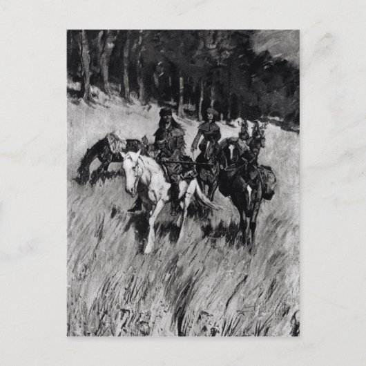 ブルーリッジの初期パイオニア ポストカード (正面)