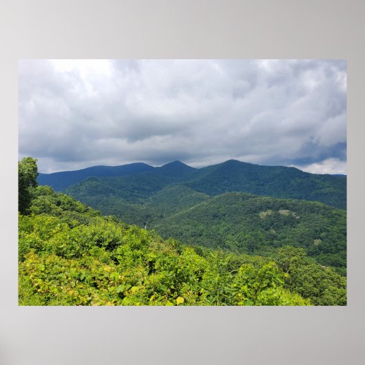 ブルーリッジパークウェイクラウド ポスター (正面)