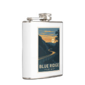 ブルーリッジパークウェイサンセット フラスク (右)