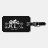 ブルーリッジパークウェイバイク ラゲッジタグ (正面横)