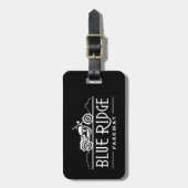 ブルーリッジパークウェイバイク ラゲッジタグ (正面縦)