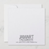 ブルーリッジパークウェイビュー5.25 x 5.25カード 招待状 (裏面)