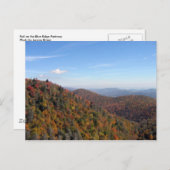 ブルーリッジパークウェイポストカード ポストカード (正面/裏面)