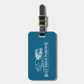 ブルーリッジパークウェイレクリエーション車 ラゲッジタグ (正面縦)