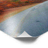 ブルーリッジパークウェイ秋#2 フォトプリント            (角)