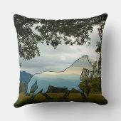 ブルーリッジホースカーズコーブ クッション (裏面)