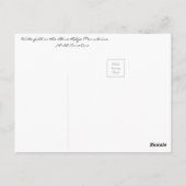 ブルーリッジマウンテンズの滝 ポストカード (裏面)