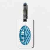 ブルーリッジマウンテンズアウトドア ラゲッジタグ (裏面縦)