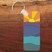 ブルーリッジマウンテンズキーチェーン： Psalm 121 キーホルダー (正面)