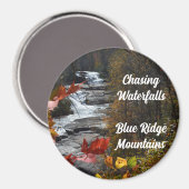 ブルーリッジマウンテンズトリプル秋NC写真 マグネット (正面/裏面)