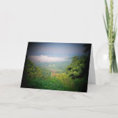 ブルーリッジマウンテンズノースイーストジョージア誕生日 カード (正面)