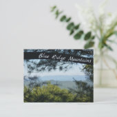 ブルーリッジマウンテンズノースカロライナ写真 ポストカード (スタンド正面)