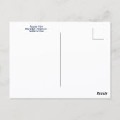 ブルーリッジマウンテンズノースカロライナ秋ビュー ポストカード (裏面)