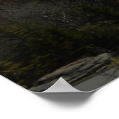 ブルーリッジマウンテンズノースカロライナ自然写真 ポスター (角)