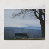 ブルーリッジマウンテンズビューからジャンプNC ポストカード (正面)