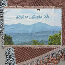 ブルーリッジマウンテンズフォト スローブランケット