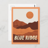 ブルーリッジマウンテンズポストカード ポストカード (正面/裏面)
